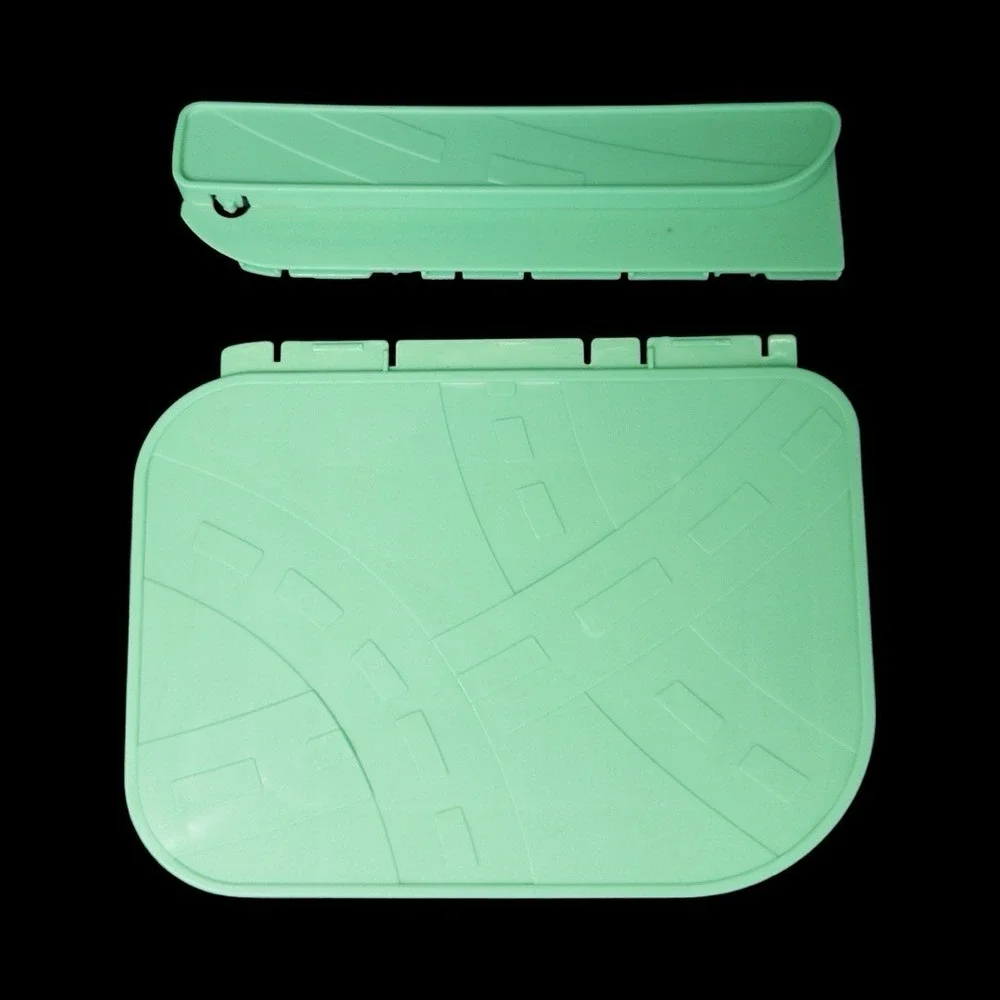 Gabby's Purrfect Dollhouse Playset Replacement‎  Dark Green Room Floor & Ledge